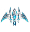 Neon Cosmic ship